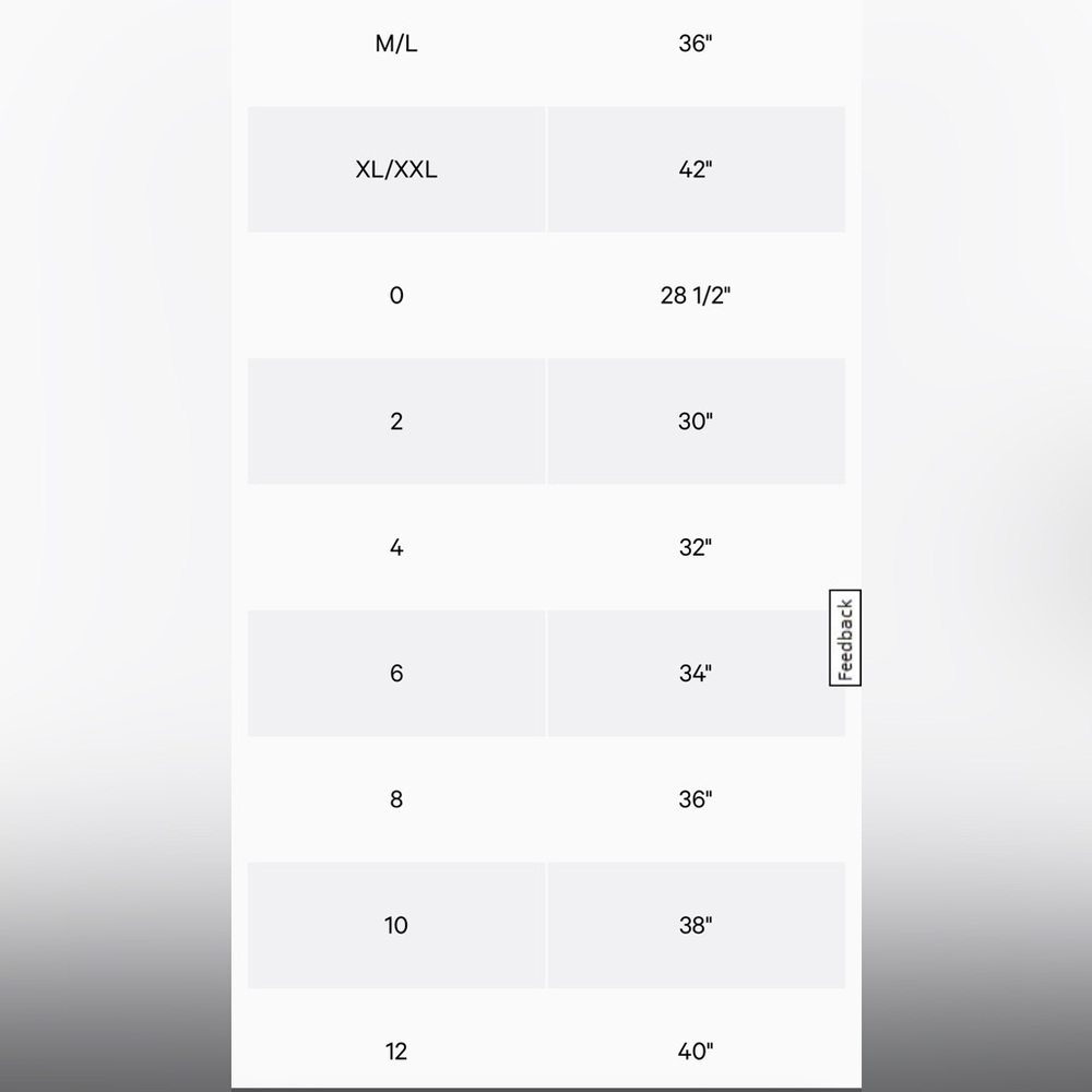 Lululemon size guide TOPS 🍋🥰